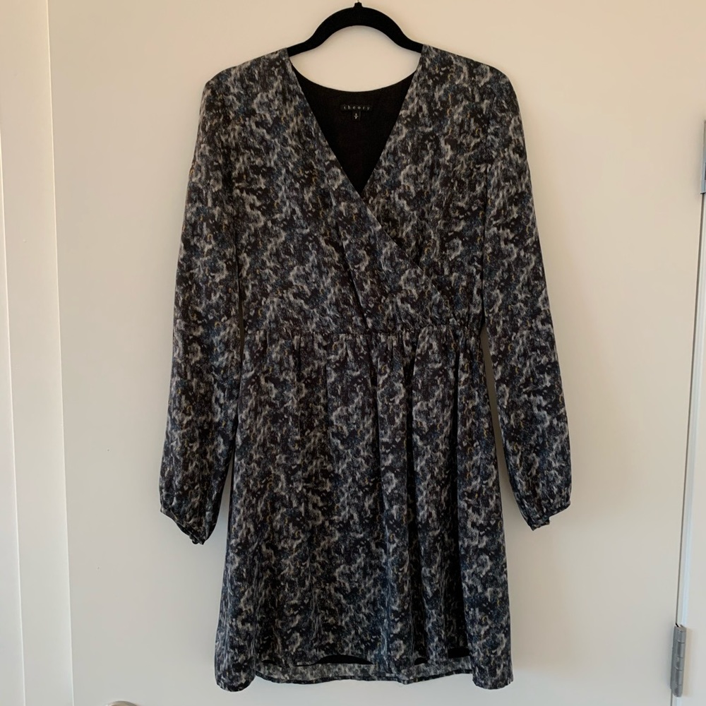 Theory Patterned Dress - S